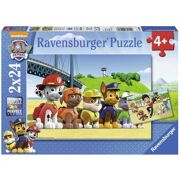 Puzzel Paw Patrol Dappere Honden 2 x 24 stukjes - RAVENSBURGER 90648